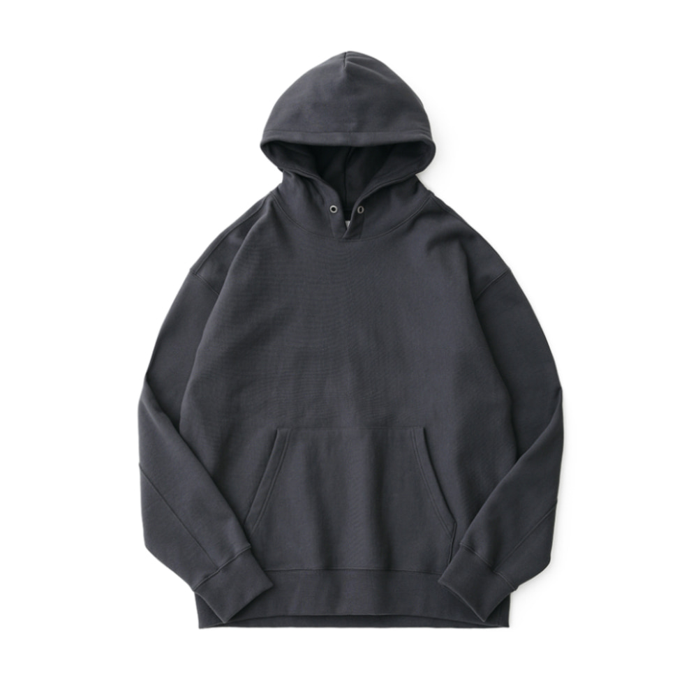Bound Pullover Hoodie (Charcoal)